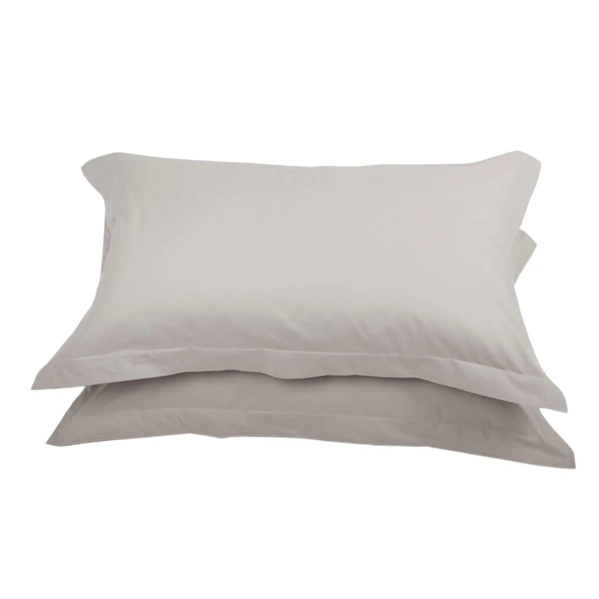 Coppia di federe in cotone Lara - Tinta Unita