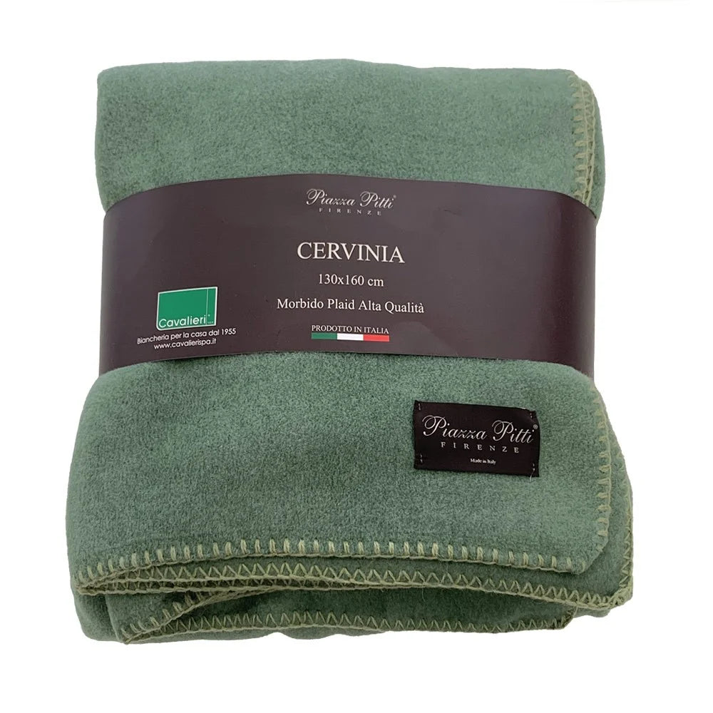 Plaid in pile Cervinia Cavalieri - Tinta unita