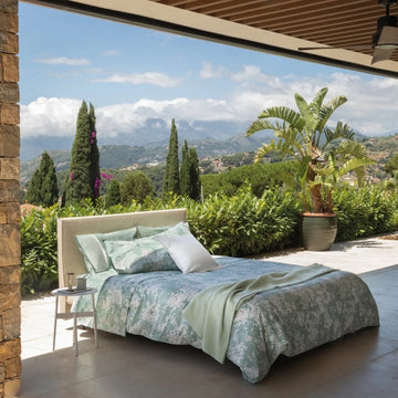 Completo lenzuola effetto copriletto Fazzini Kimono