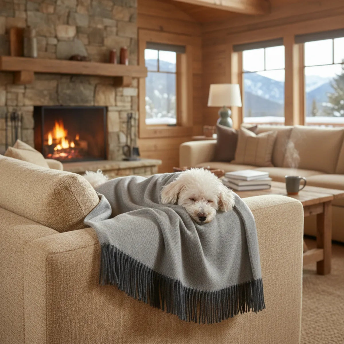 Plaid in cachemire morbido e caldo - Lanerossi