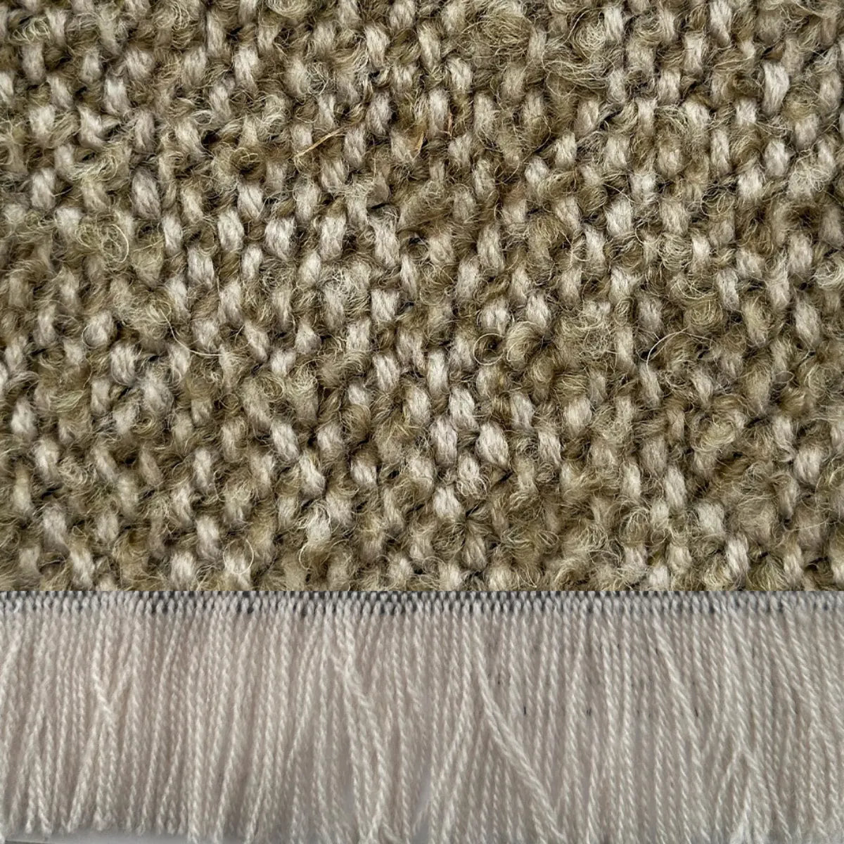 Plaid in maglia con frangie - Dondi