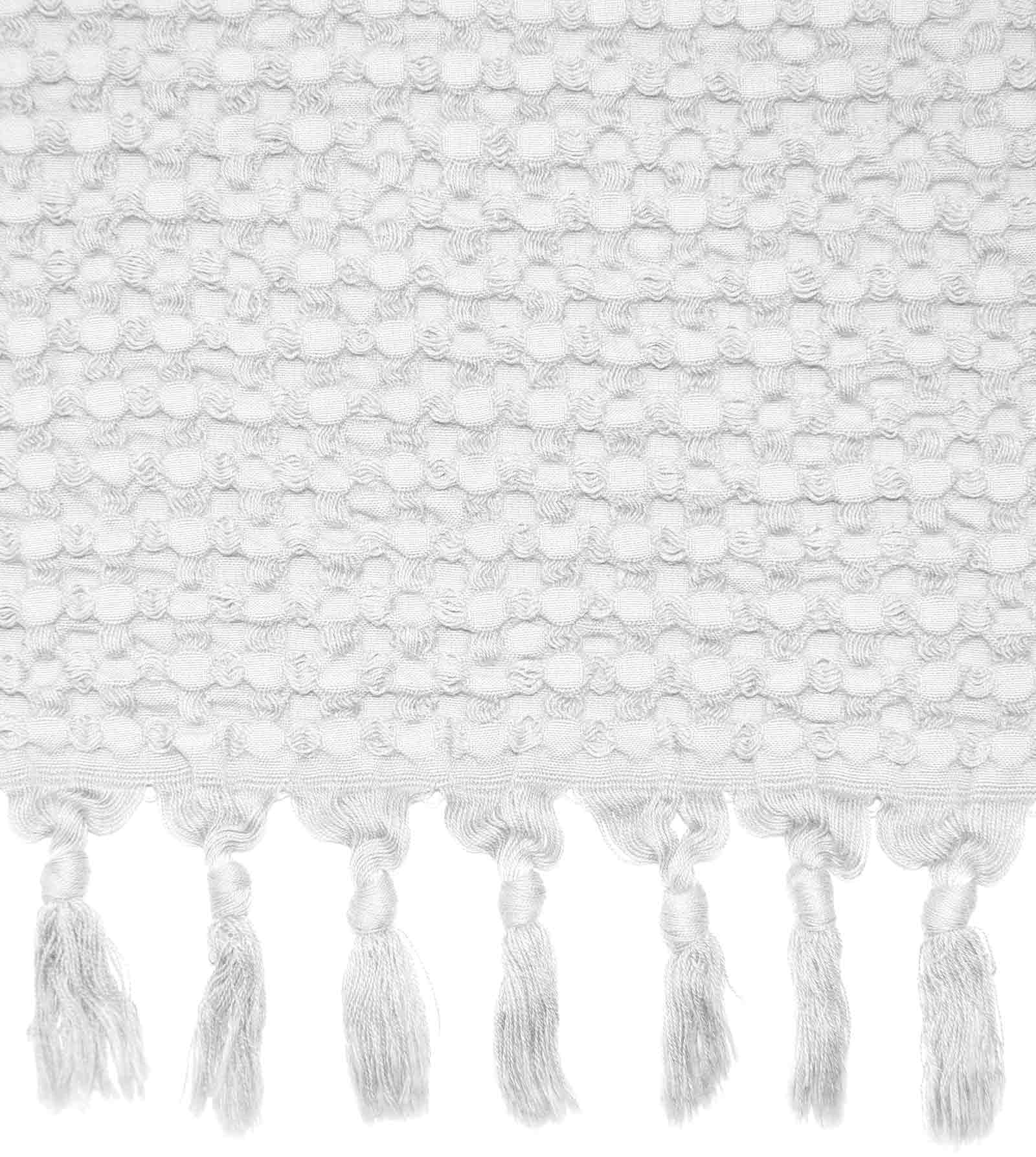 Plaid Lisbona in cotone a nido d'ape