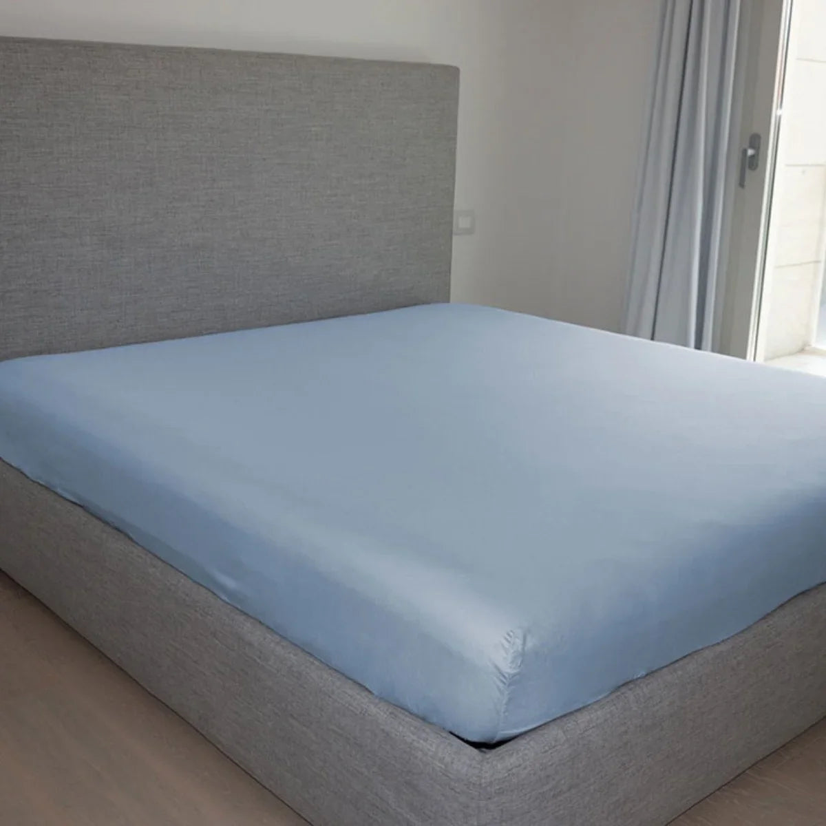 Lenzuolo Sotto con Angoli Lara – Tinta Unita in Cotone