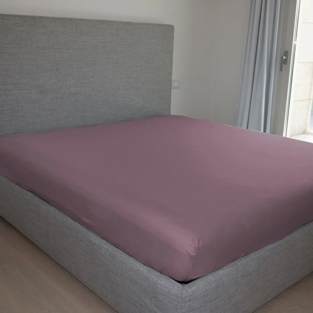 Lenzuolo Sotto con Angoli Lara – Tinta Unita in Cotone