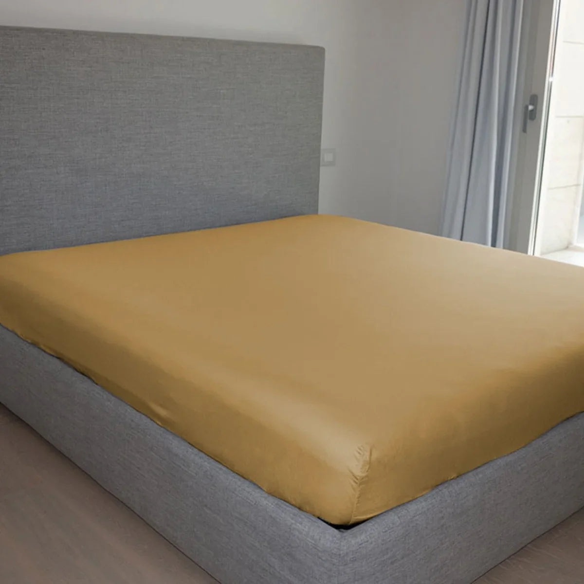 Lenzuolo Sotto con Angoli Lara – Tinta Unita in Cotone