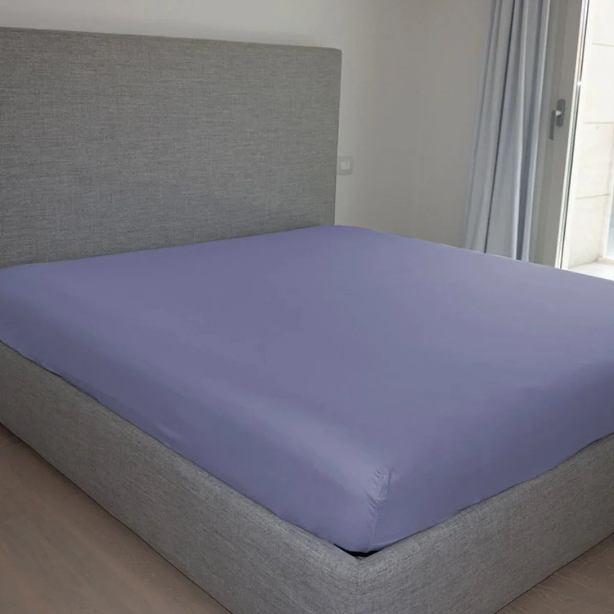 Lenzuolo Sotto con Angoli Lara – Tinta Unita in Cotone