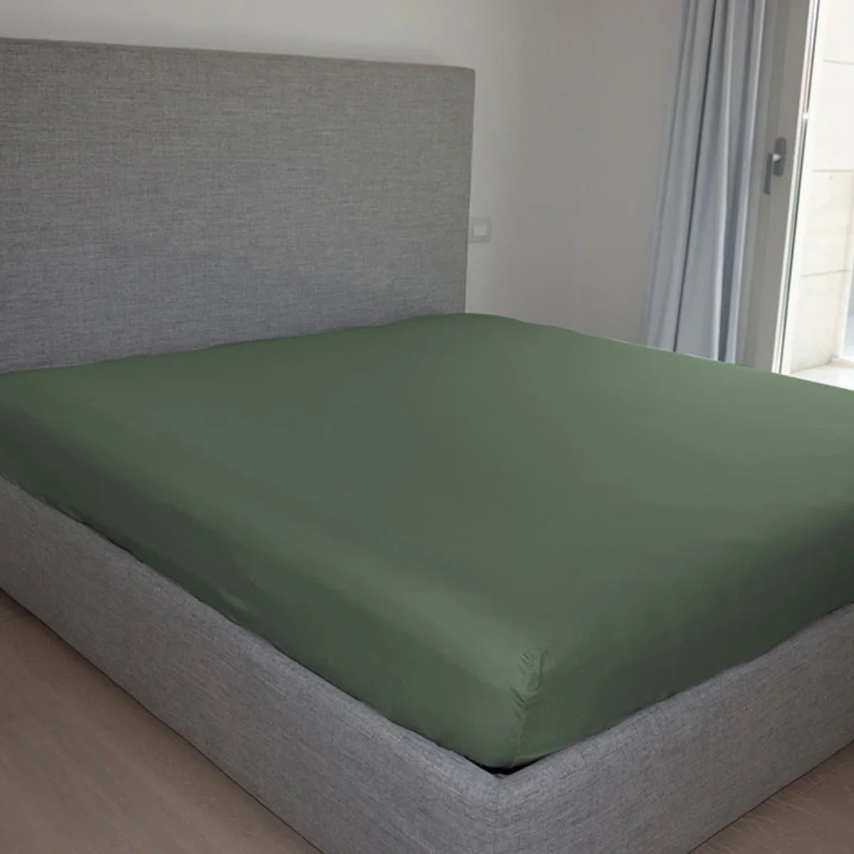 Lenzuolo Sotto con Angoli Lara – Tinta Unita in Cotone