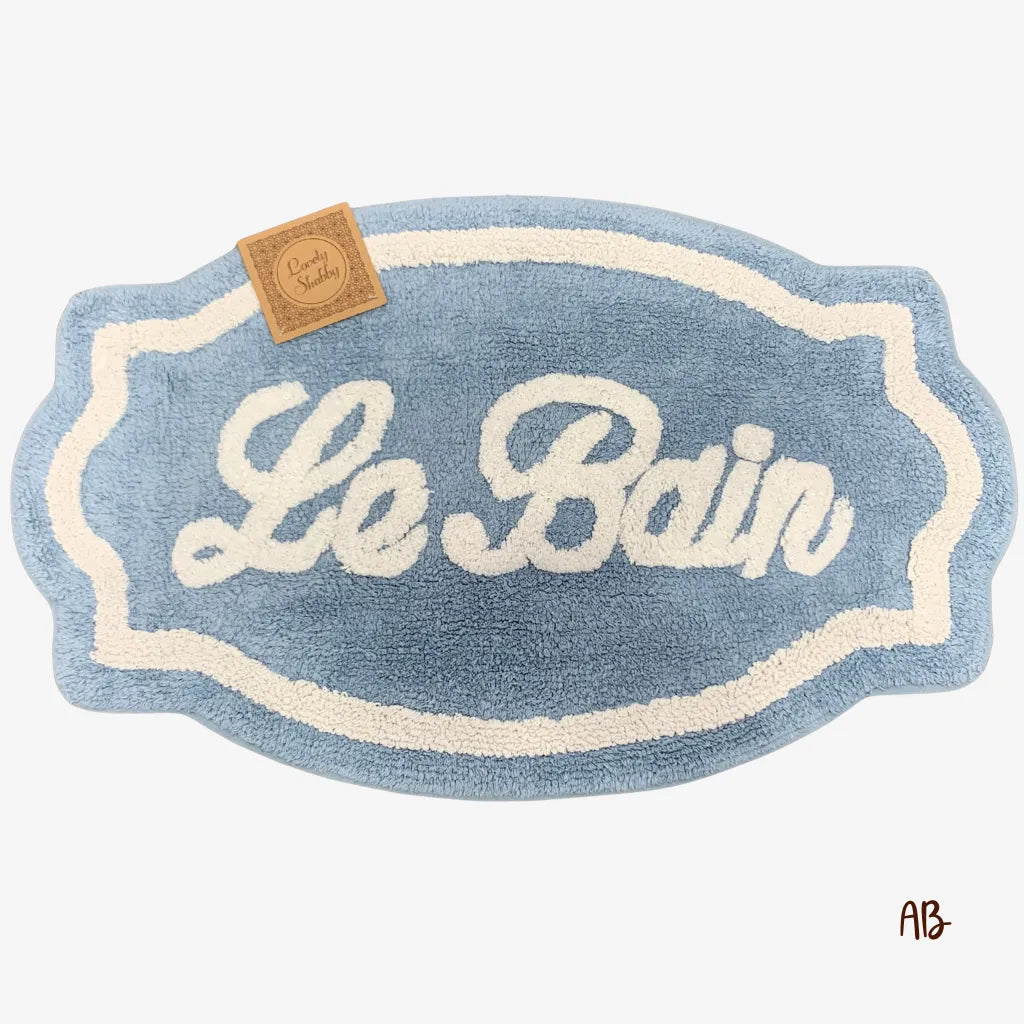 Tappeto bagno Le Bain colore Azzurro