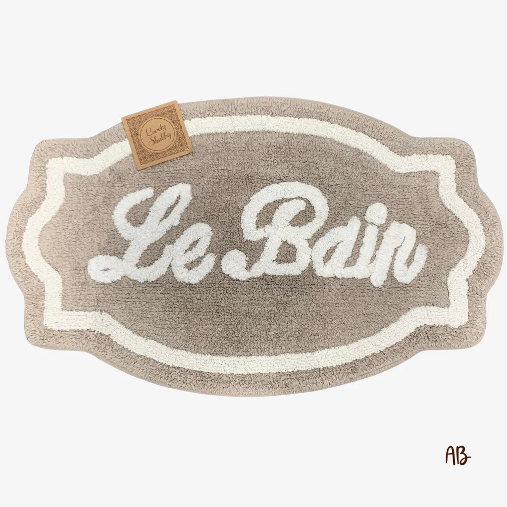 Tappeto bagno Le Bain colore Tortora