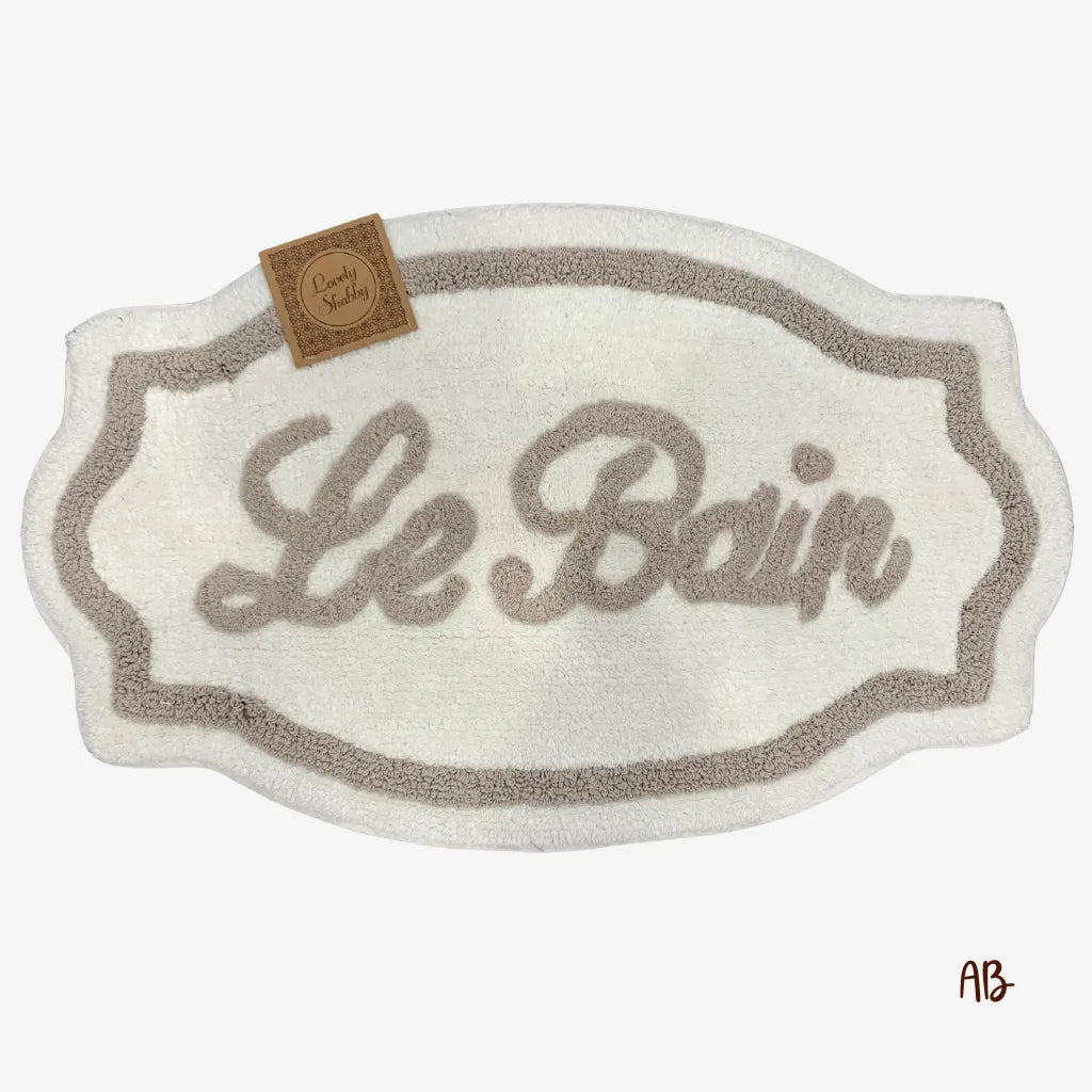 Tappeto bagno Le Bain colore Panna