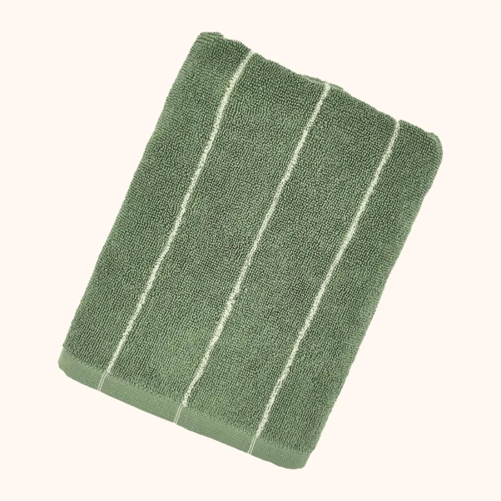 Telo bagno Smart colore Verde-off white