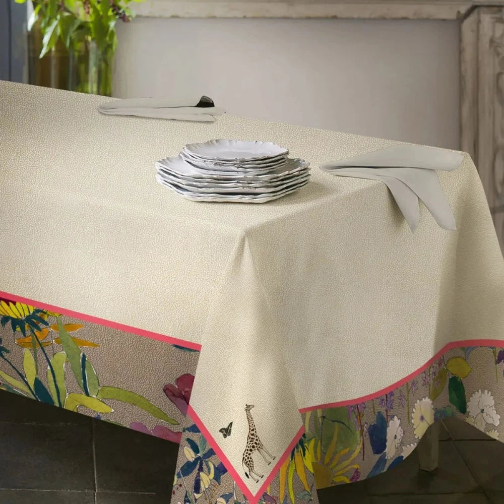 Tovaglia 12 posti Borbonese Garden