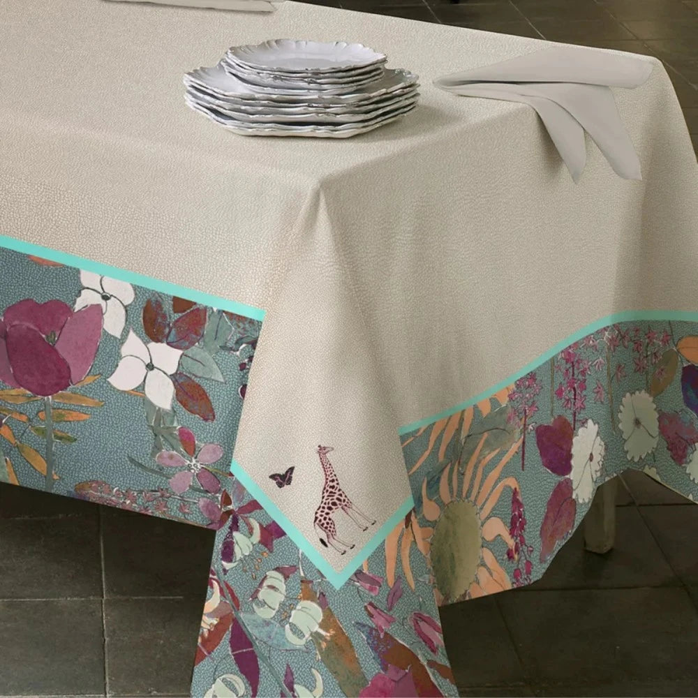 Tovaglia 12 posti Borbonese Garden