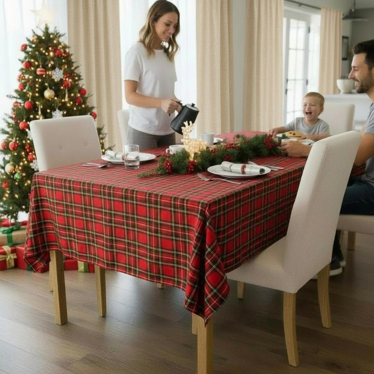 Tovaglia Rettangolare Scozzese Andrea Home