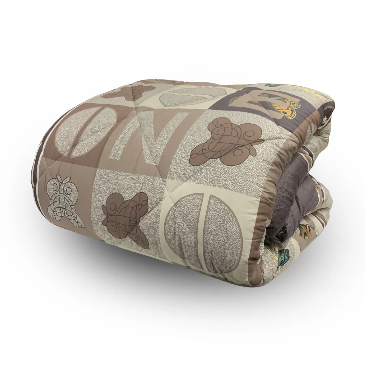 Trapunta in raso Borbonese Color Block