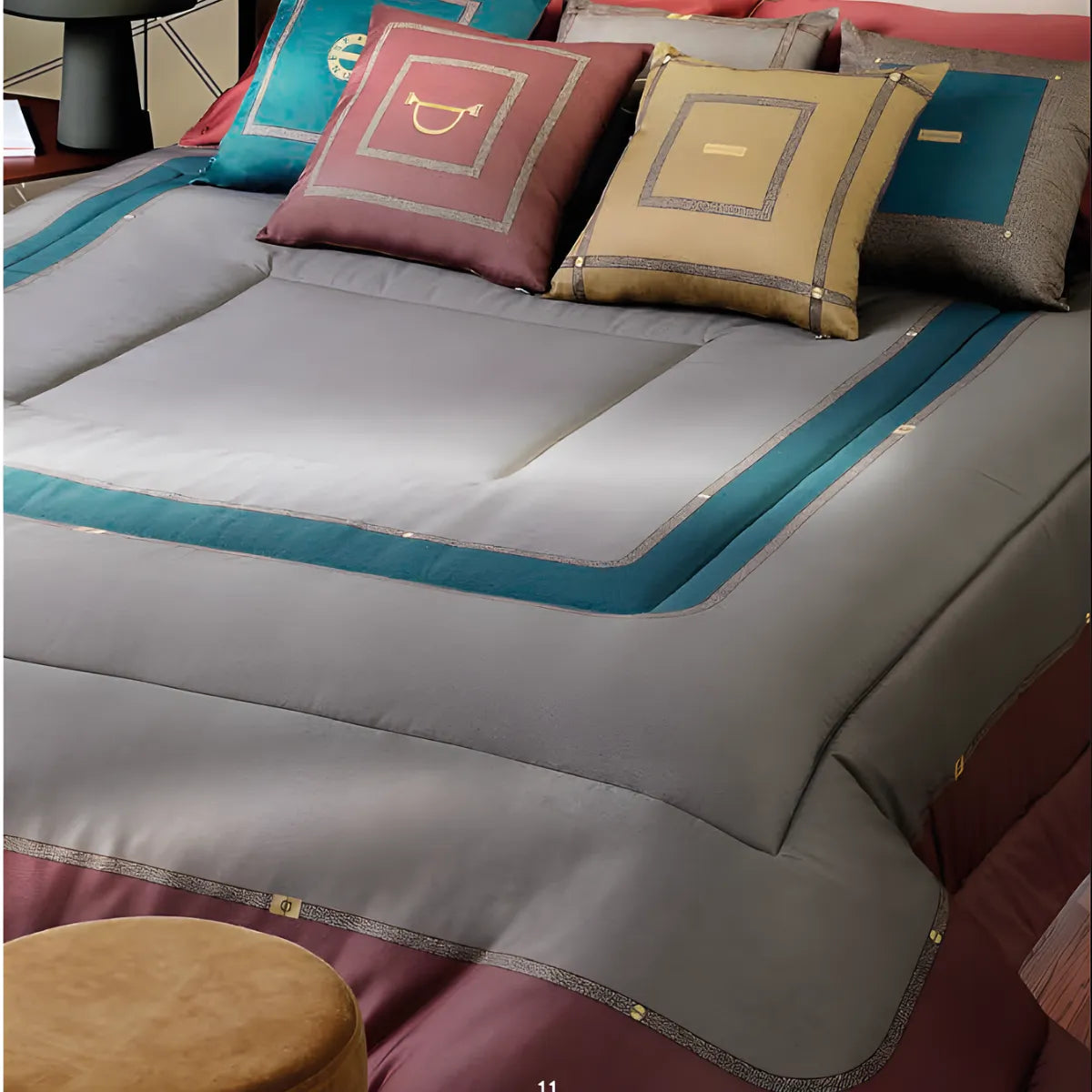 Traputa in raso Borbonese Lounge