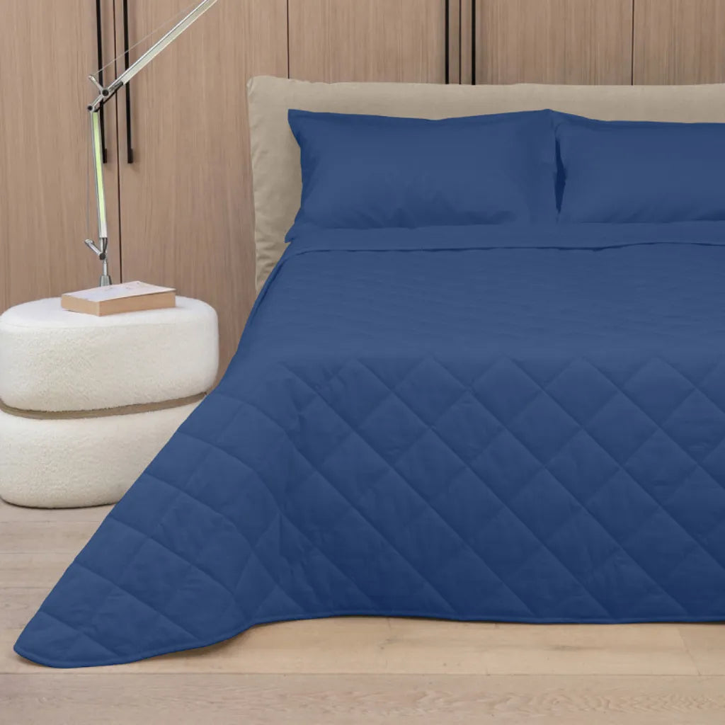 Trapuntino Easy NO STIRO colore Blu